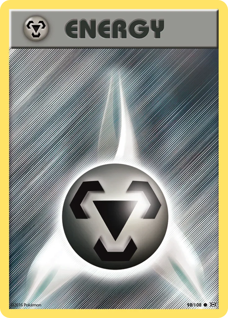 2016 Evolutions Metal Energy Common #098/108 Common card image