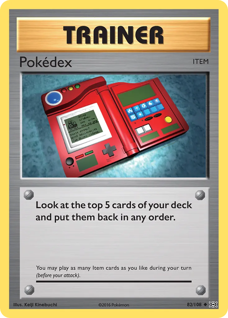 2016 Evolutions Pokédex Uncommon #082/108 Uncommon card image