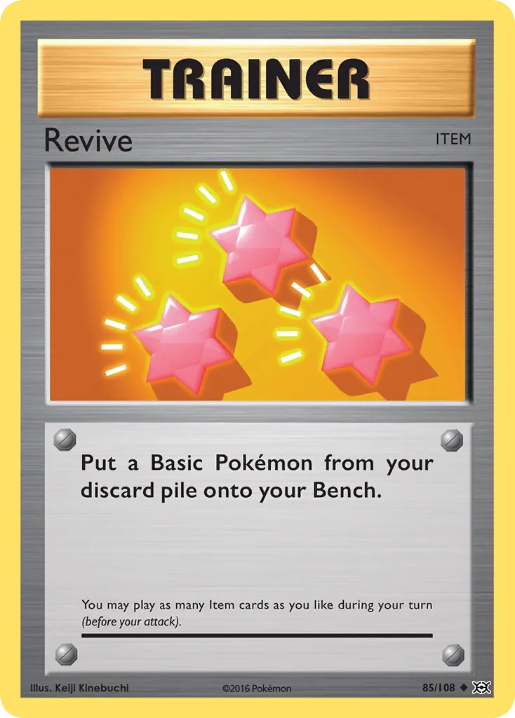 2016 Evolutions Revive Uncommon #085/108 Uncommon card image