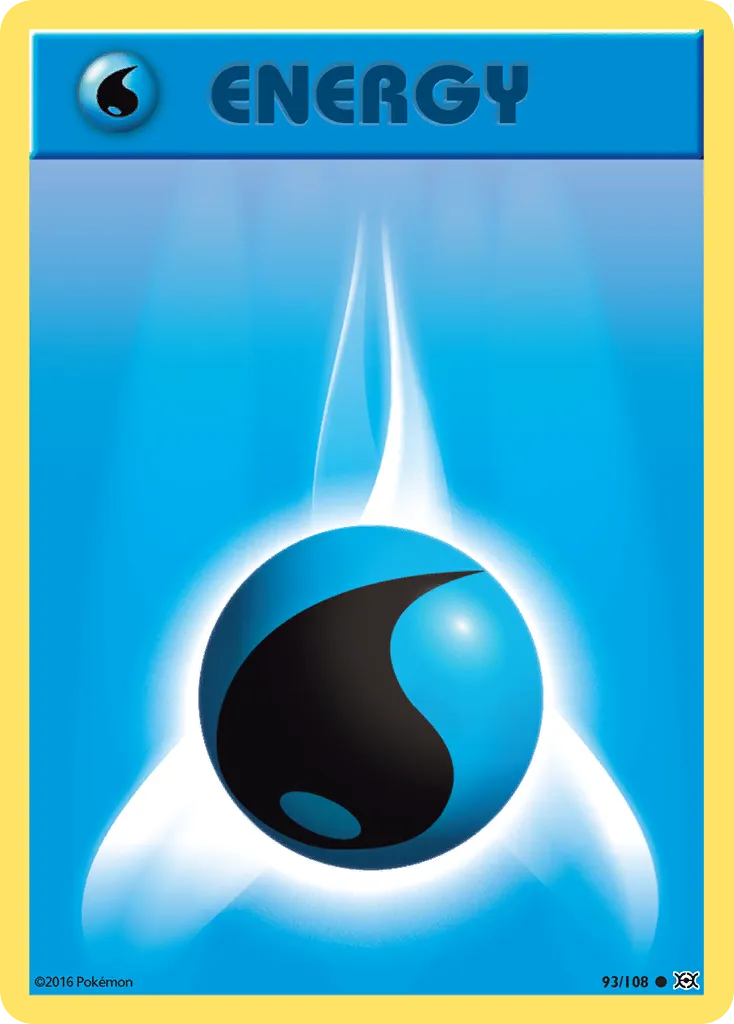 2016 Evolutions Water Energy Common #093/108 Common card image