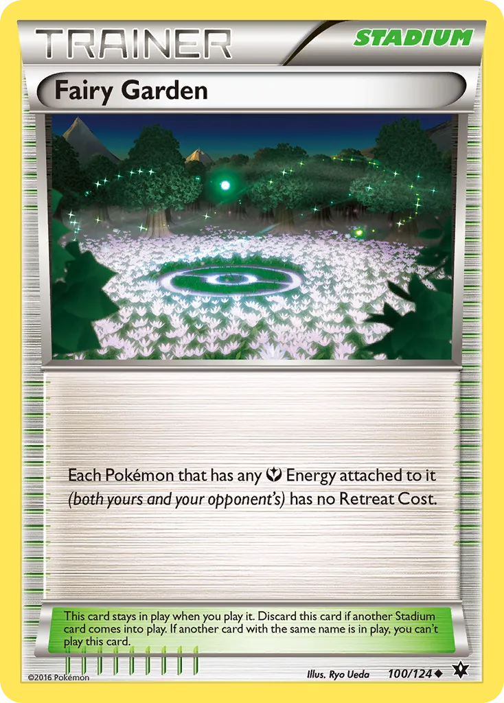2016 Fates Collide Fairy Garden Uncommon #100/124 Uncommon card image