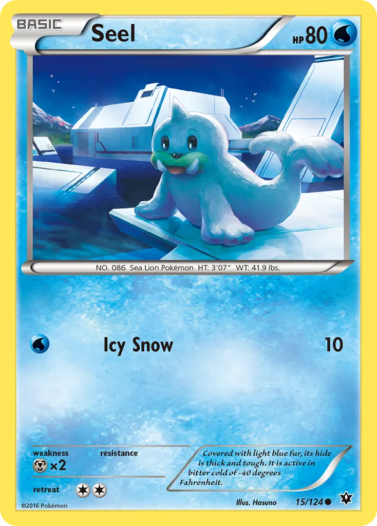 2016 Fates Collide Seel Common #015/124 Common card image