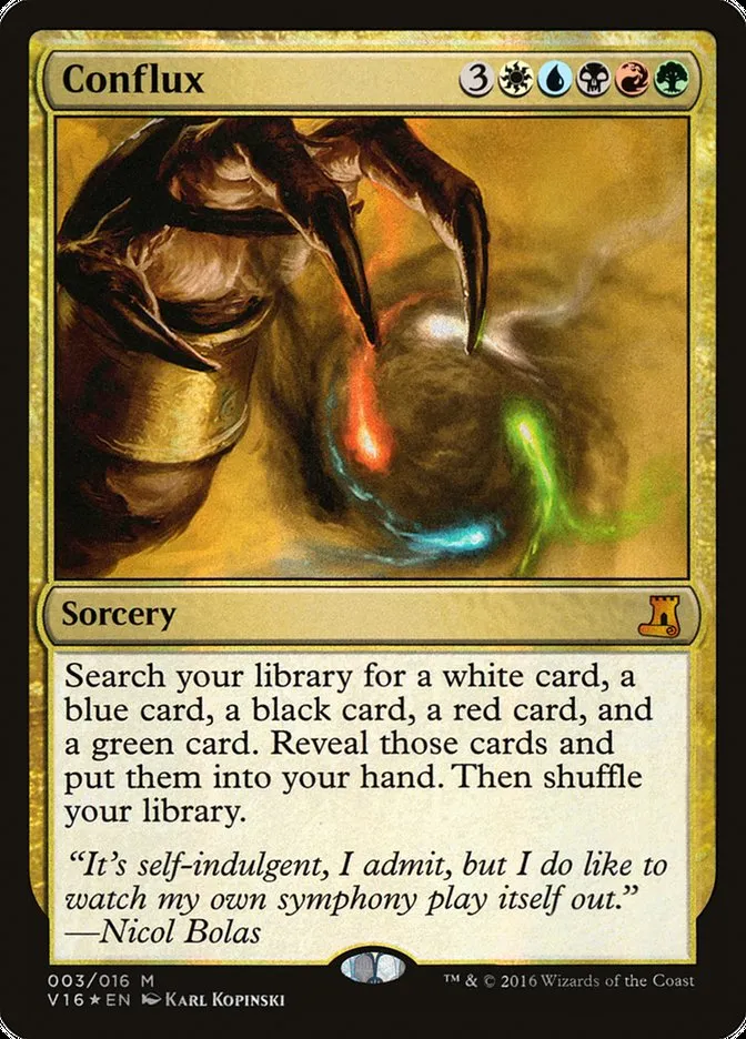 2016 From the Vault: Lore Conflux mythic #3 unlisted card image