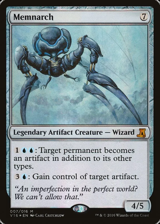 2016 From the Vault: Lore Memnarch mythic #7 unlisted card image