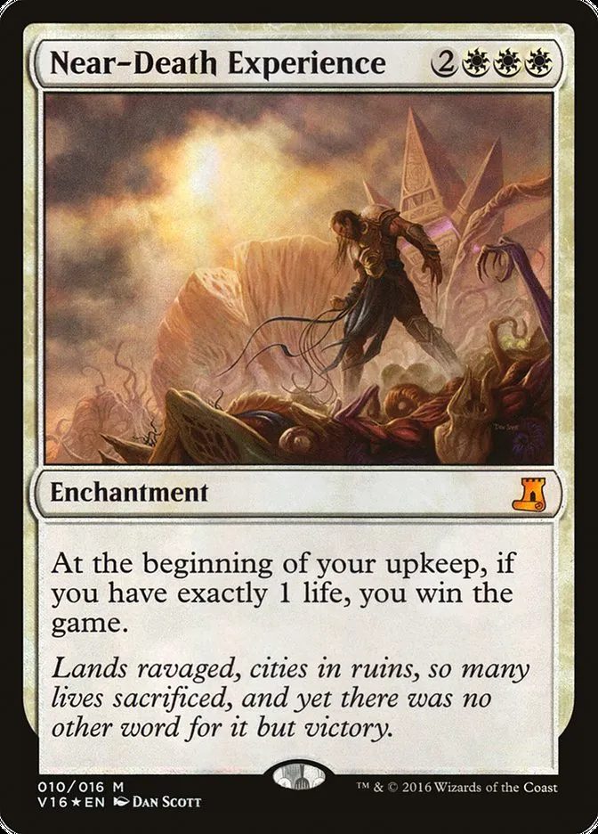 2016 From the Vault: Lore Near-Death Experience mythic #10 unlisted card image