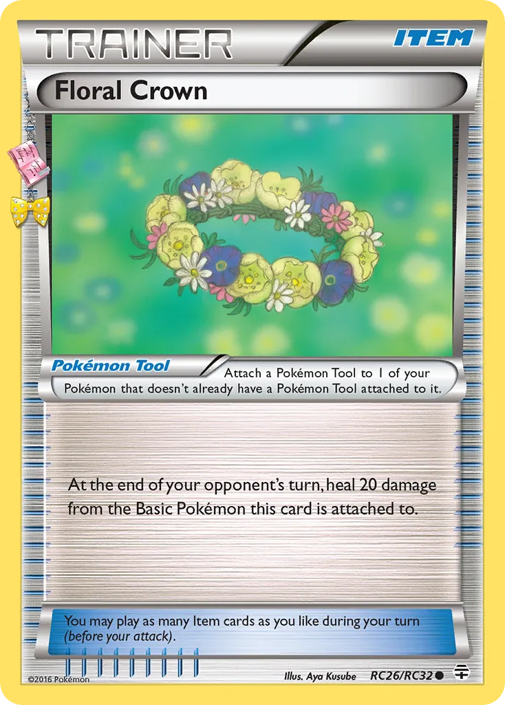 2016 Generations Floral Crown Common #RC26 Common card image