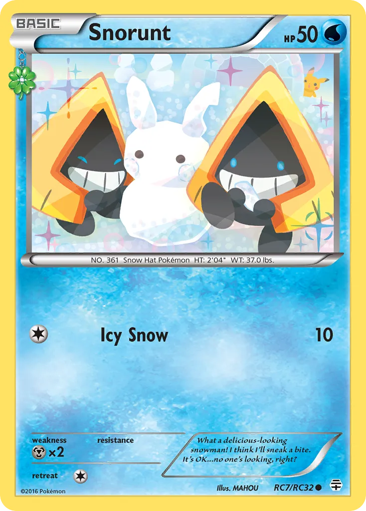 2016 Generations Snorunt Common #RC7 Common card image