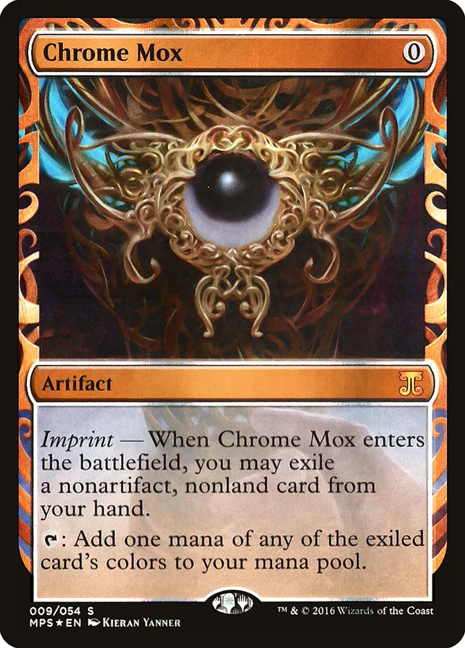 2016 Kaladesh Inventions Chrome Mox special #9 unlisted card image