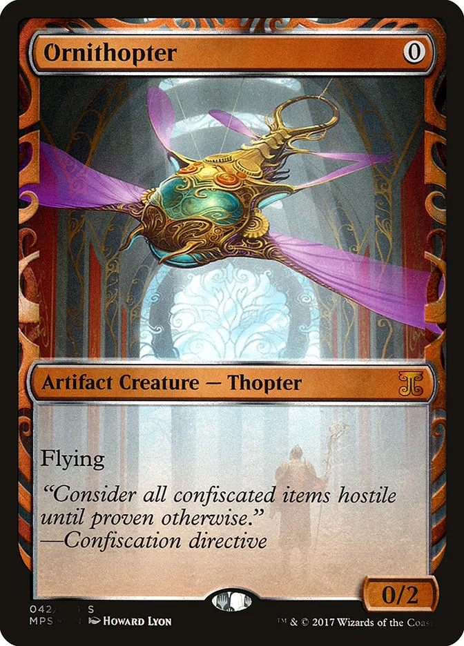 2016 Kaladesh Inventions Ornithopter special #42 unlisted card image