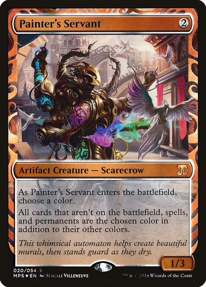 2016 Kaladesh Inventions Painter's Servant special #20 unlisted card image