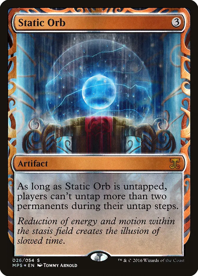 2016 Kaladesh Inventions Static Orb special #26 unlisted card image