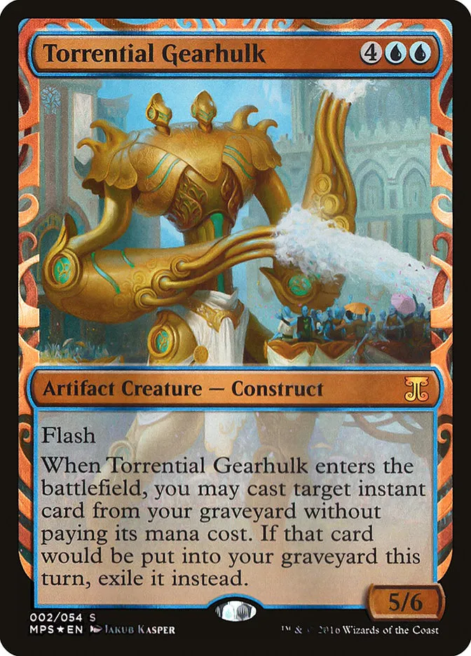 2016 Kaladesh Inventions Torrential Gearhulk special #2 unlisted card image