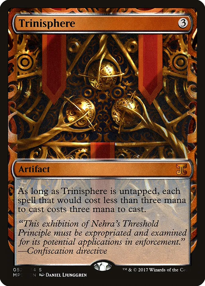 2016 Kaladesh Inventions Trinisphere special #52 unlisted card image