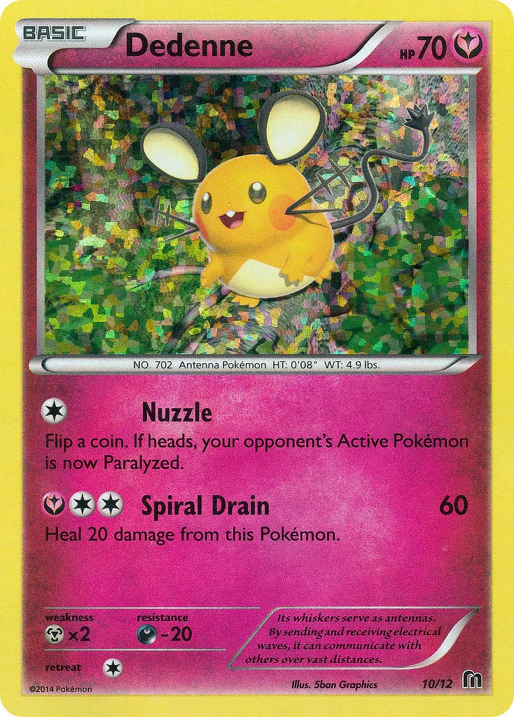 2016 McDonald's Collection 2016 Dedenne McDonald's Promo #10/12 McDonald's Promo card image