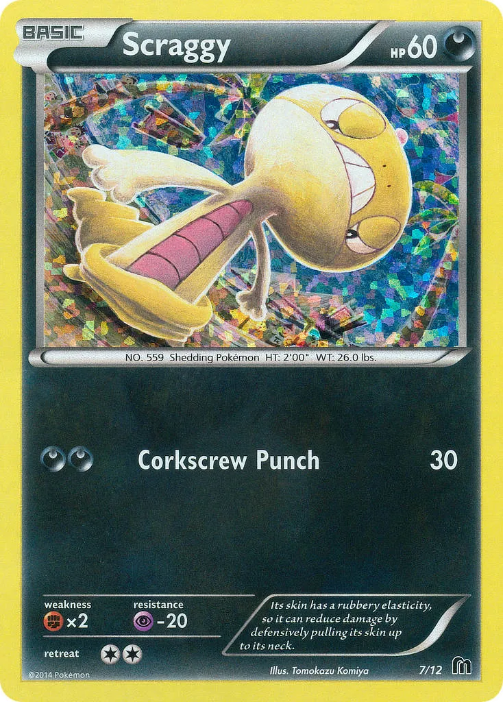 2016 McDonald's Collection 2016 Scraggy McDonald's Promo #07/12 McDonald's Promo card image