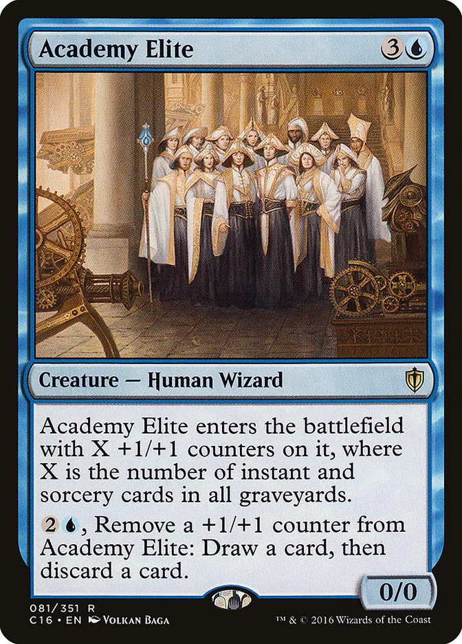 2016 Commander 2016 Academy Elite #81 rare card image
