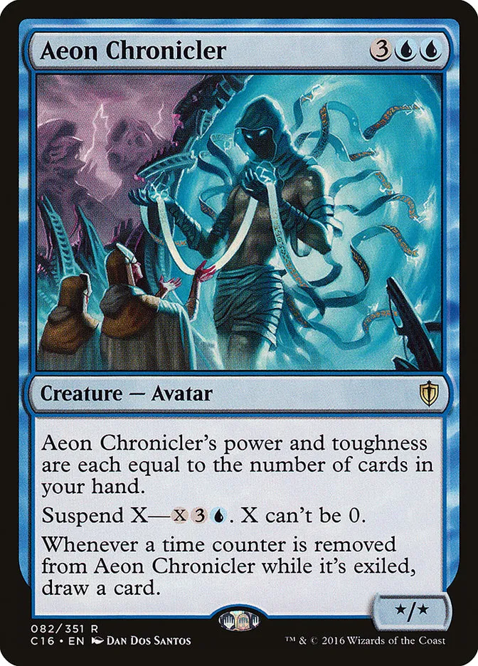 2016 Commander 2016 Aeon Chronicler rare #82 rare card image