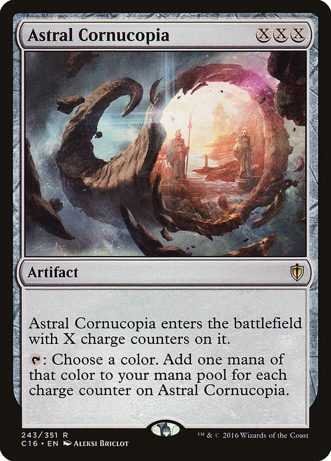 2016 Commander 2016 Astral Cornucopia rare #243 rare card image