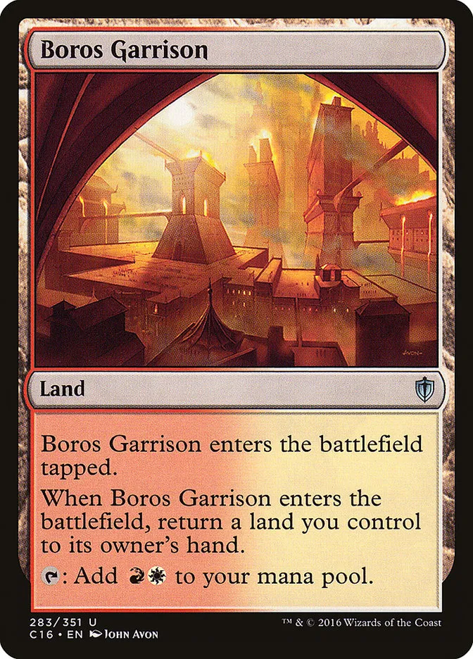 2016 Commander 2016 Boros Garrison uncommon #283 uncommon card image