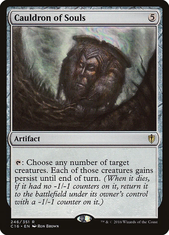 2016 Commander 2016 Cauldron of Souls #246 rare card image