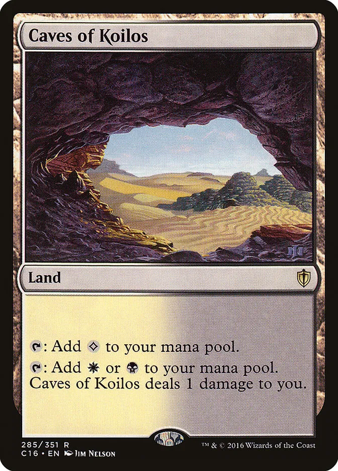 2016 Commander 2016 Caves of Koilos #285 rare card image