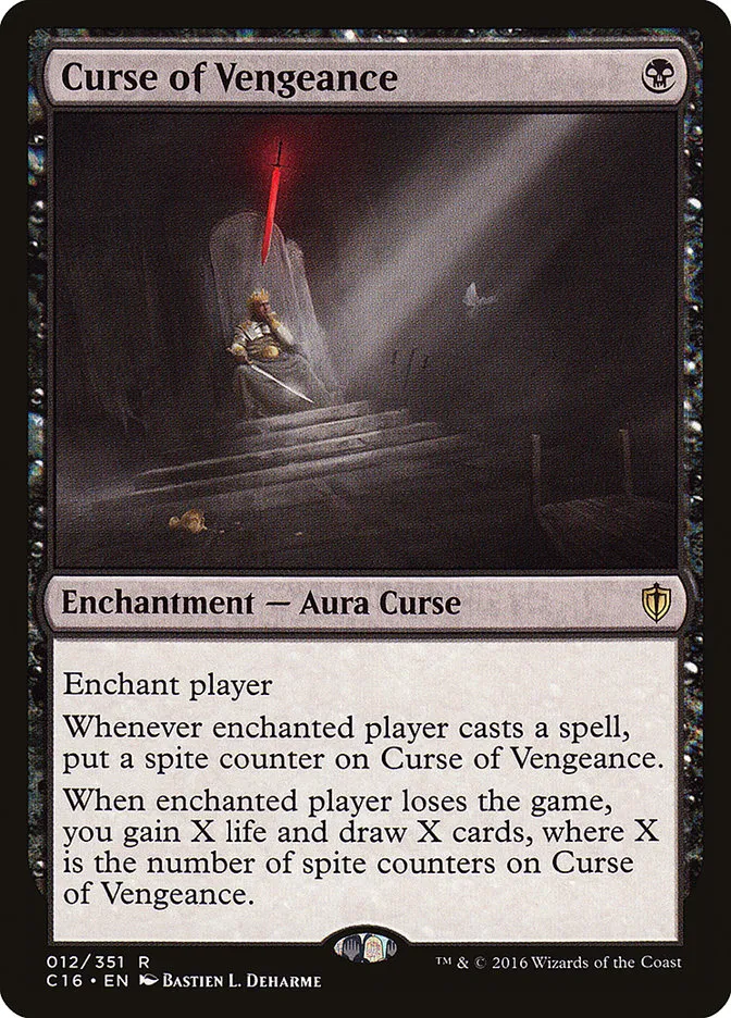 2016 Commander 2016 Curse of Vengeance rare #12 rare card image