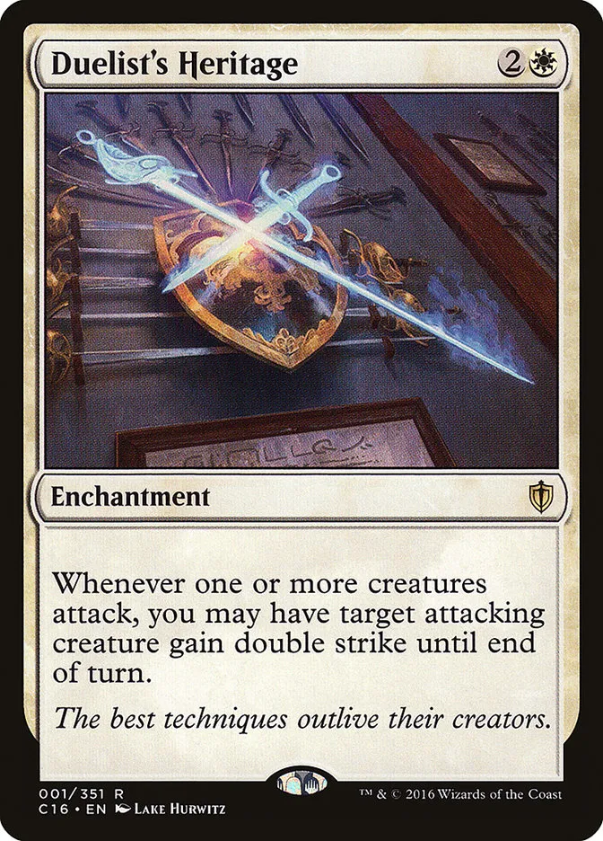 2016 Commander 2016 Duelist's Heritage rare #1 rare card image