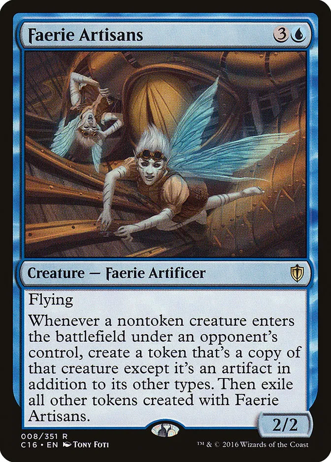 2016 Commander 2016 Faerie Artisans rare #8 rare card image