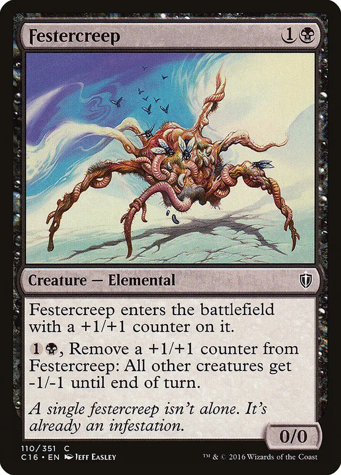 2016 Commander 2016 Festercreep common #110 common card image
