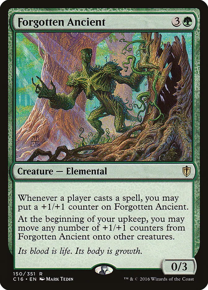 2016 Commander 2016 Forgotten Ancient rare #150 rare card image