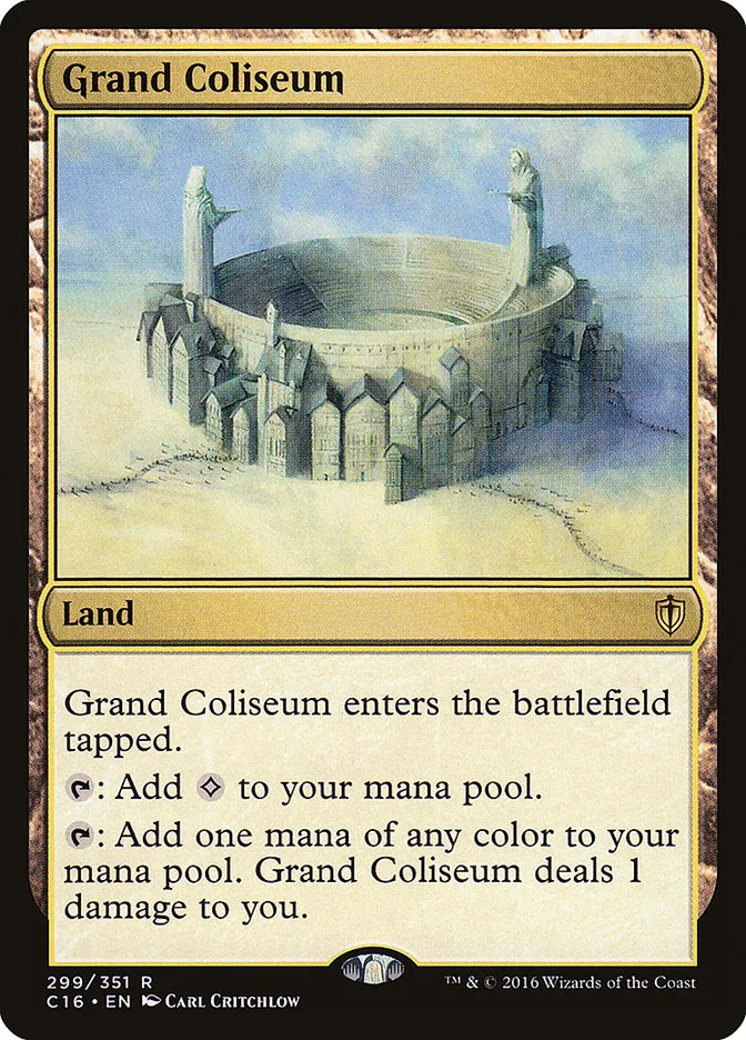 2016 Commander 2016 Grand Coliseum #299 rare card image