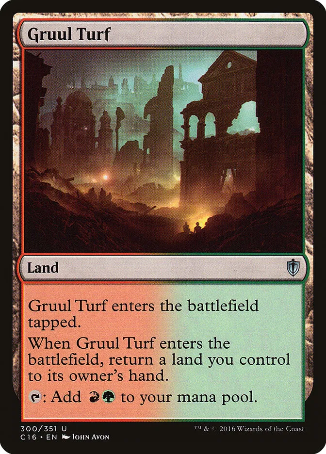2016 Commander 2016 Gruul Turf uncommon #300 uncommon card image