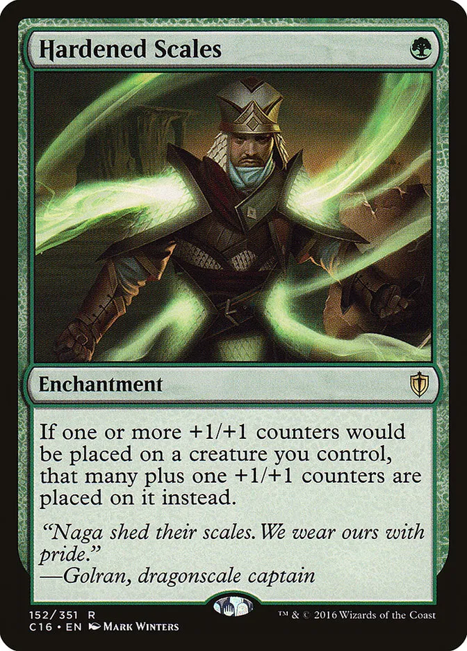 2016 Commander 2016 Hardened Scales #152 rare card image