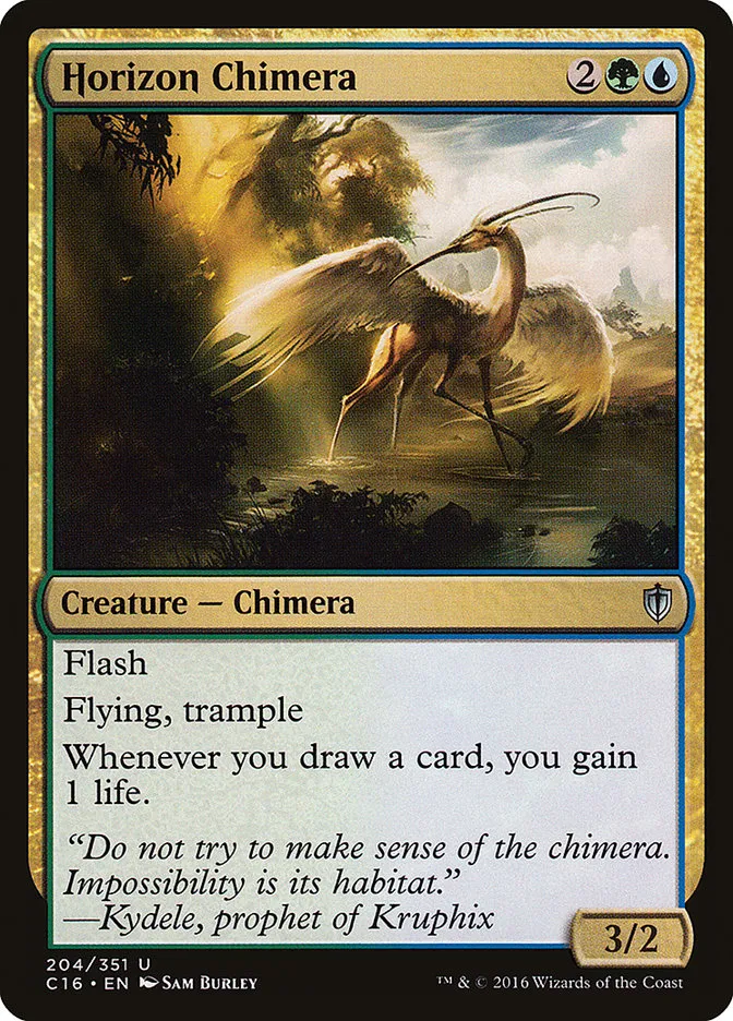 2016 Commander 2016 Horizon Chimera uncommon #204 uncommon card image