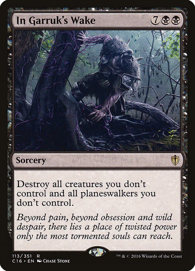 2016 Commander 2016 In Garruk's Wake #113 rare card image