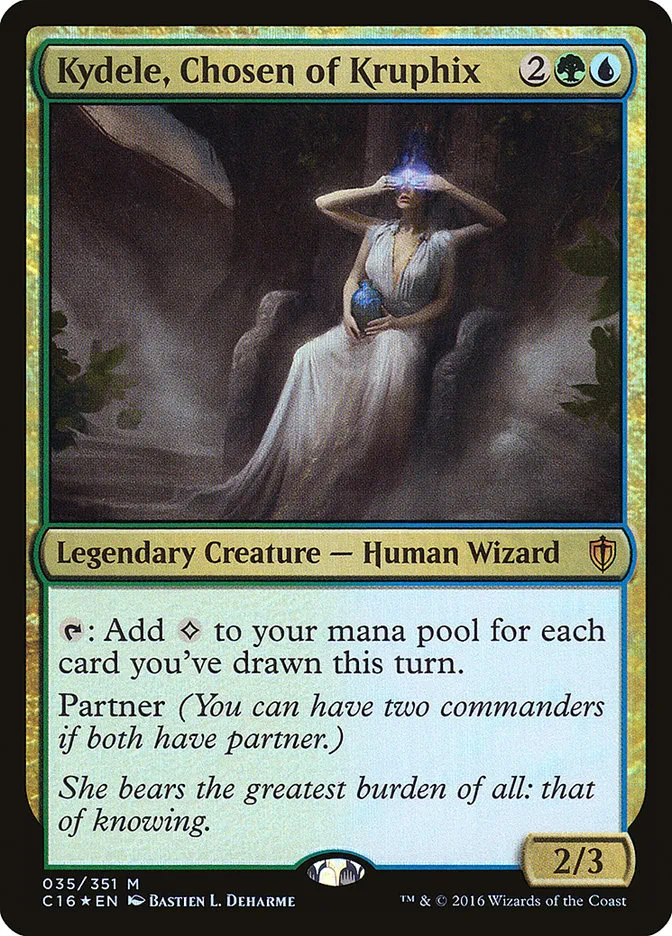 2016 Commander 2016 Kydele, Chosen of Kruphix mythic #35 mythic card image