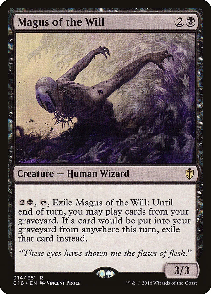 2016 Commander 2016 Magus of the Will rare #14 rare card image