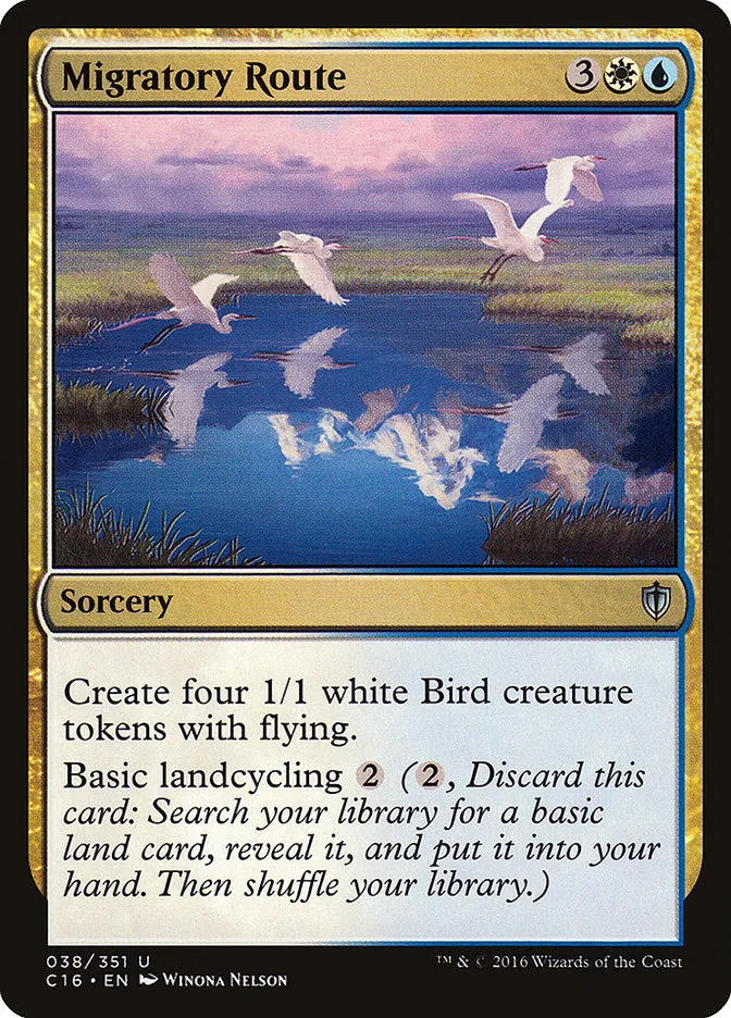 2016 Commander 2016 Migratory Route uncommon #38 uncommon card image