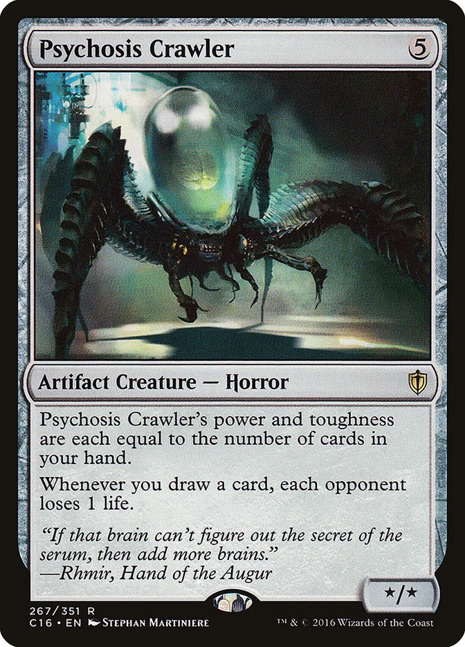 2016 Commander 2016 Psychosis Crawler rare #267 rare card image