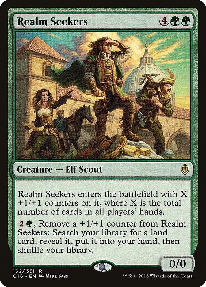 2016 Commander 2016 Realm Seekers rare #162 rare card image
