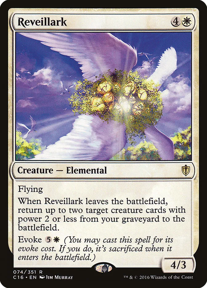 2016 Commander 2016 Reveillark rare #74 rare card image