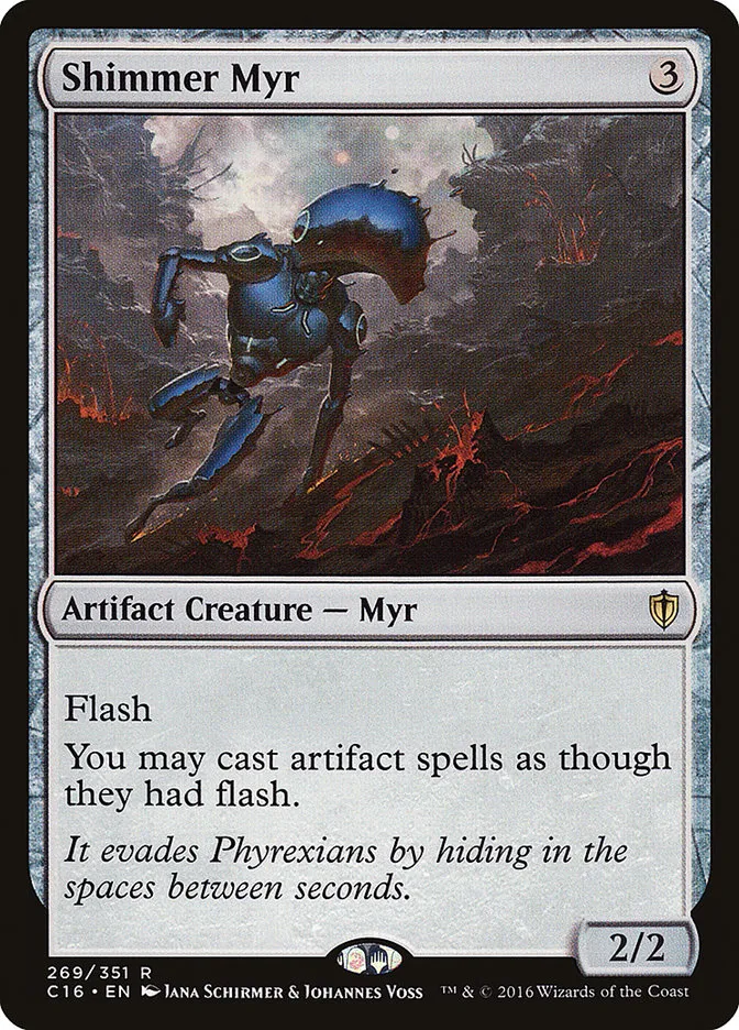 2016 Commander 2016 Shimmer Myr #269 rare card image