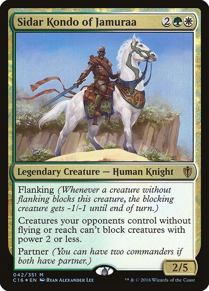 2016 Commander 2016 Sidar Kondo of Jamuraa mythic #42 mythic card image