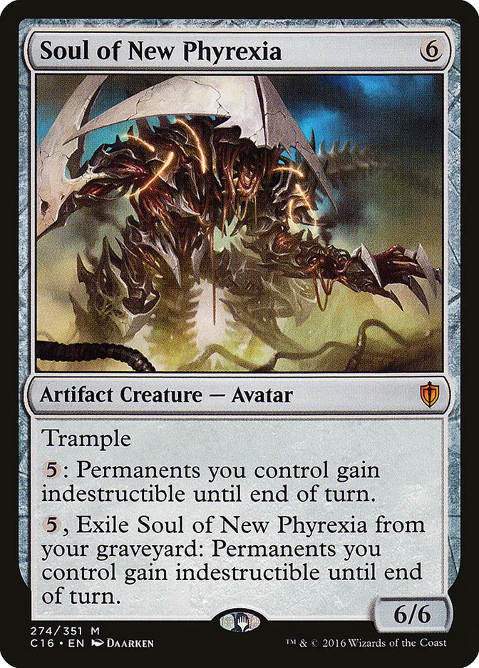 2016 Commander 2016 Soul of New Phyrexia #274 mythic card image