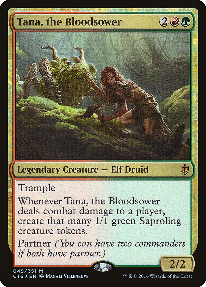 2016 Commander 2016 Tana, the Bloodsower mythic #45 mythic card image