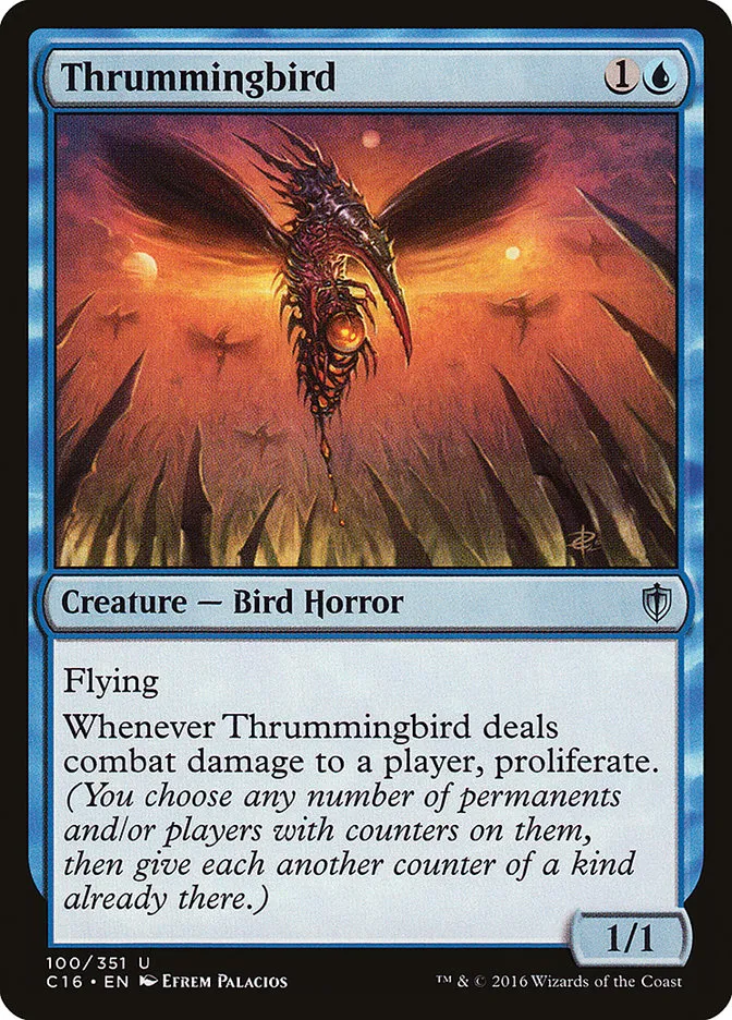 2016 Commander 2016 Thrummingbird uncommon #100 uncommon card image