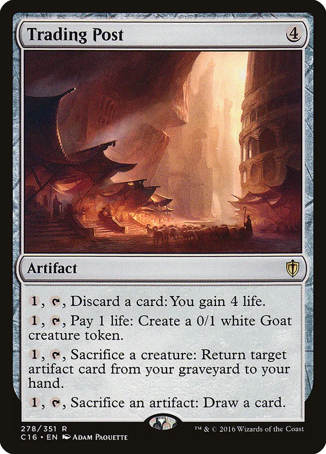 2016 Commander 2016 Trading Post rare #278 rare card image