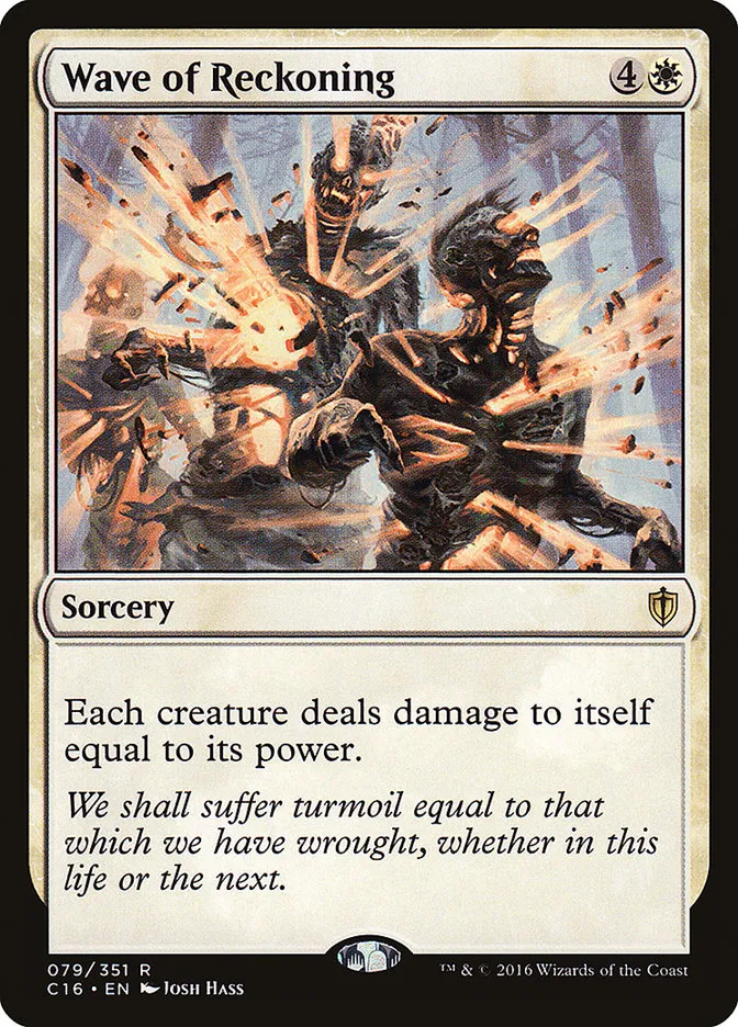 2016 Commander 2016 Wave of Reckoning #79 rare card image