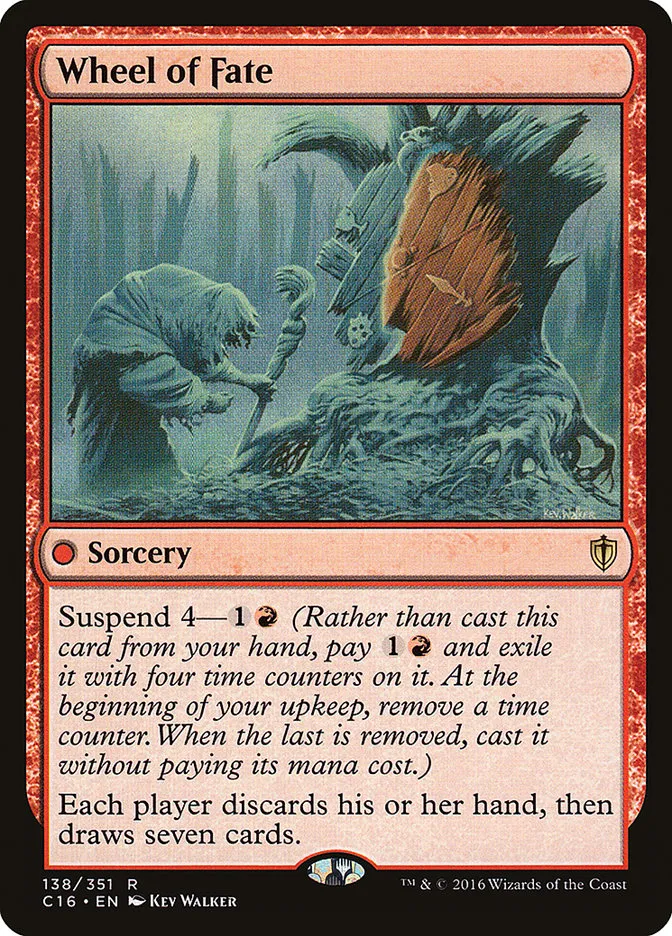 2016 Commander 2016 Wheel of Fate #138 rare card image