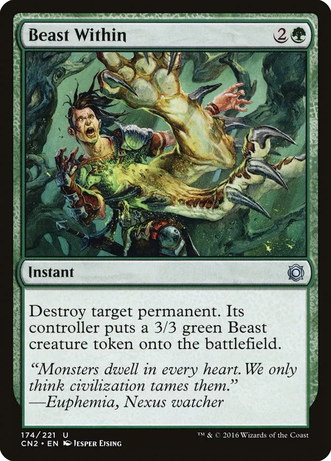 2016 Conspiracy: Take the Crown Beast Within uncommon #174 uncommon card image